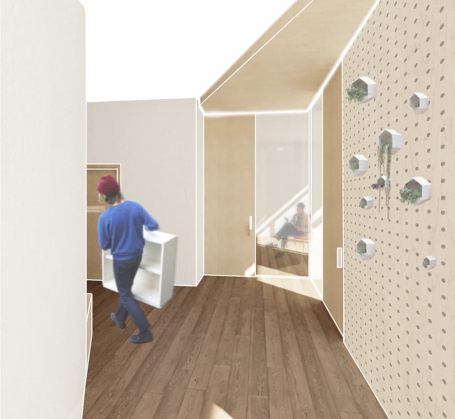 design of a day center for people with autism